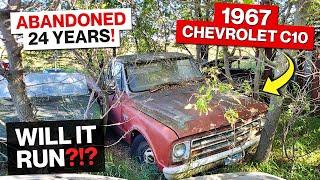 1967 Chevrolet Truck Abandoned for 24 Years!! Will It Run?!?