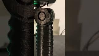 Collapsing sword print on ender 3 pro #3dprinting #shorts #cosplay #printing #sword