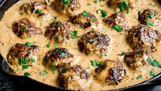 How to make Swedish Meatballs | Homemade Ikea Meatballs