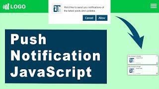 Show Push Notification Using JavaScript | Web Push Notification With JavaScript
