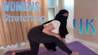 [4K] Women's Morning Warm-up Stretching with Sara Black | Relaxing Yoga