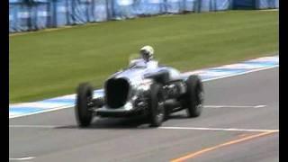 Napier Railton on Track  at Donington