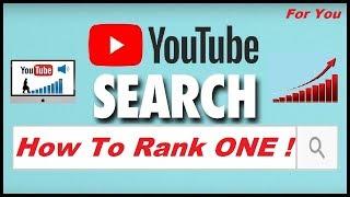 How To Properly Upload Videos On YouTube And Get Search Ranking ONE