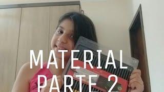 Meu MATERIAL  escolar 2018- PARTE 2 |MUNDO DA MARI