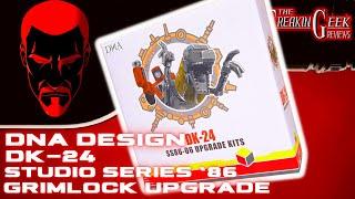 DNA Design DK-24 Studio Series '86 Grimlock UPGRADE: EmGo's Transformers Reviews N' Stuff