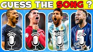 Guess The Song Of TOP Football Player 2023  Ronaldo Sing, Messi Sing, Neymar Song, Mbappe Song