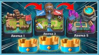  КАК ИГРАТЬ В КЛЕШ РОЯЛЬ? КОЛОДЫ ДЛЯ 1, 2, 3, 4 И 5 АРЕН / Clash Royale