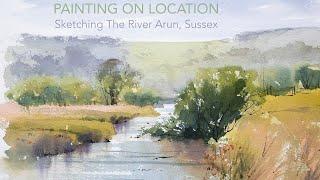 Sketching and Painting Outdoors with Watercolour - Amberley, Sussex
