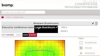 Conference room designer от Biamp -  вэб инструмент в помощь проектировщику переговорных комнат