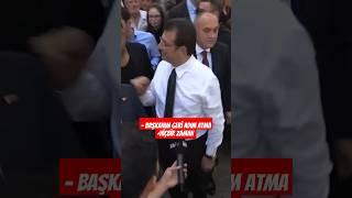 Semt pazarında halk Ekrem İmamoğlu'na sahip çıktı: Geri adım atma başkanım!