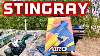 Will a StingRay Airo hydrofoil work on a 14 FT JON BOAT?