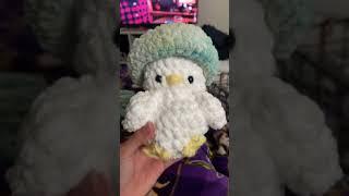 Meet quackers#crochet #amigurumi #ducky￼