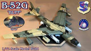 Building the Modelcollect 1/72 Scale B-52G Stratofortress Bomber --“BUFF”