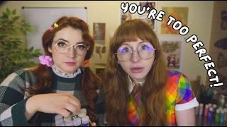 will you PLEASE be our muse?️ (personal attention & questions)(ft @goodnight_moon_asmr)(asmr)