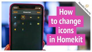 How to change HomeKit Icons in the Apple Home App for Lights, blinds, power sockets and fans