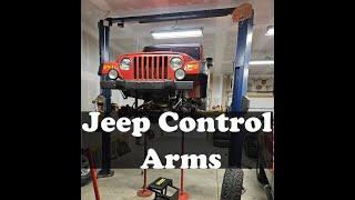 Jeep Wrangler Front Control Arms - Setting Caster vs. Pinion Angle - TJ