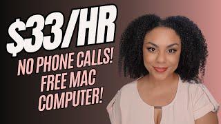 No Talking Remote Job Free Mac Computer Remote Job! Hiring Immediately!