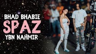 BHAD BHABIE "Spaz" ft. YBN Nahmir Lyric Video | Danielle Bregoli