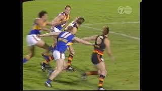 Round 14 West Coast Eagles VS Adelaide Crows 1997 Matthew Connell Tim Cook