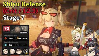 Shiyu Defense (Critical/1.2.3 new) Stage 7 - Burnice M2 (Piper,Lucy) first half  | ZZZ