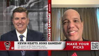 NC State head coach Kevin Keatts on NCAA Tournament success, superstitions & more! | College GameDay
