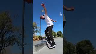 Lance films his first skate line #shorts