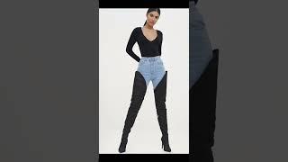 Thigh high boots|high heel boots| Russian ladies boots #viral #shorts #fashion #thighhighboots