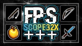 MINECRAFT PVP TEXTURE PACK - SCOPE 32X PACK FAITHFUL EDIT UHC/KOHI FPS+++ MCPC + MCPE