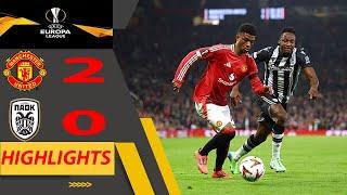 Manchester United vs PAOK FC | Highlights |  Europa League 7-11-2024