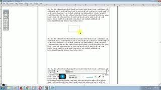 Working With Pagemaker Text Tool Part2