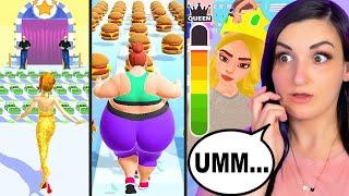 I Tried Popular App Games ...but They're Actually Offensive?!