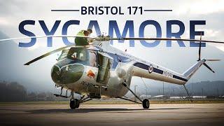 ONE OF ONE  THE LAST FLYING BRISTOL SYCAMORE LIFTS OFF AT HANGAR-7