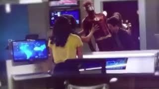 The Flash cast funny moments