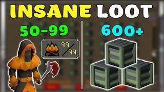 Loot From Wintertodt 2023 | 50-99 Firemaking in 50 HOURS