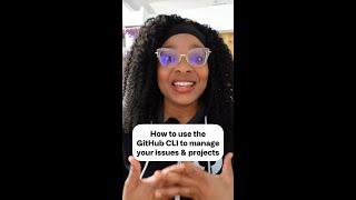 Use the GitHub CLI to manage your issues & projects