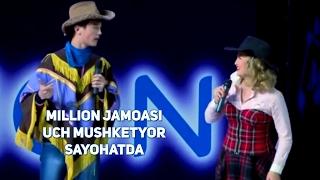 Million jamoasi - Uch mushketyor sayohatda