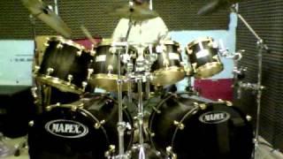 MAPEX ORION DOUBLE BASS SET-1°Test - Zoom Q3