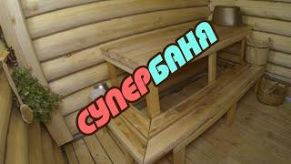 Просто ОЧУМЕННОЕ Строительство БаНи # The Best Russian Bath