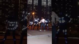 Dance with light girl #dubai #dance #dancevideo