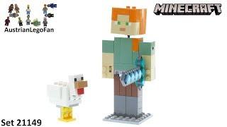 Lego Minecraft 21149 Alex Bigfig with Chicken - Lego 21149 Speed Build