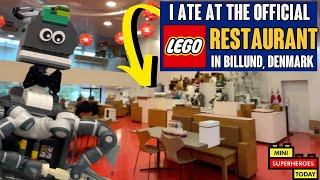 I Ate at the OFFICIAL LEGO Restaurant (Mini Chef at LEGO House in Billund, Denmark)