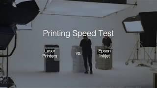 Epson Printing Speed Test