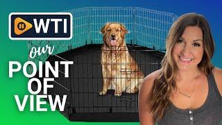 PJYuCien Metal Foldable Dog Playpens | Our Point Of View