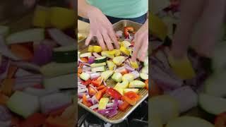 No-fail roasted veggies!  every time #shorts