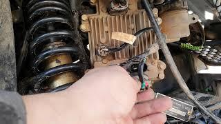 не работает  усилитель руля квадроцикла cfmoto, ремонт\ cfmoto ATV power steering repair