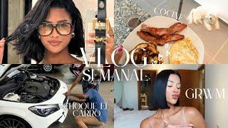 VLOG SEMANAL: Choque mi carro, regrese de Miami, cocinándome.