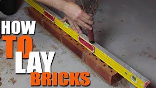 Bricklaying Lesson 2 - Laying Bricks