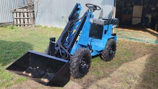 МИНИ ПОГРУЗЧИК# mini loader mti15#минитрактор