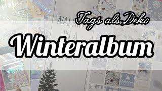 Folio Tutorial* Action Winter Wonderland Block* Tags als Embellishments