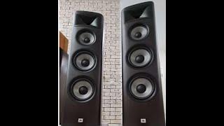 Краткий обзор и пример звучания акустики JBL Studio 698 + усилитель Hegel H100